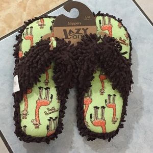 COPY - Indoor fuzzy flip flops, M